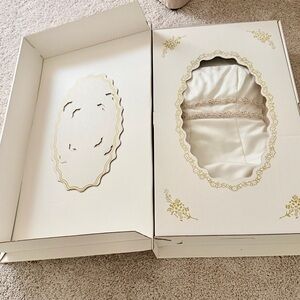 Elegant Ivory Wedding Dress in Box